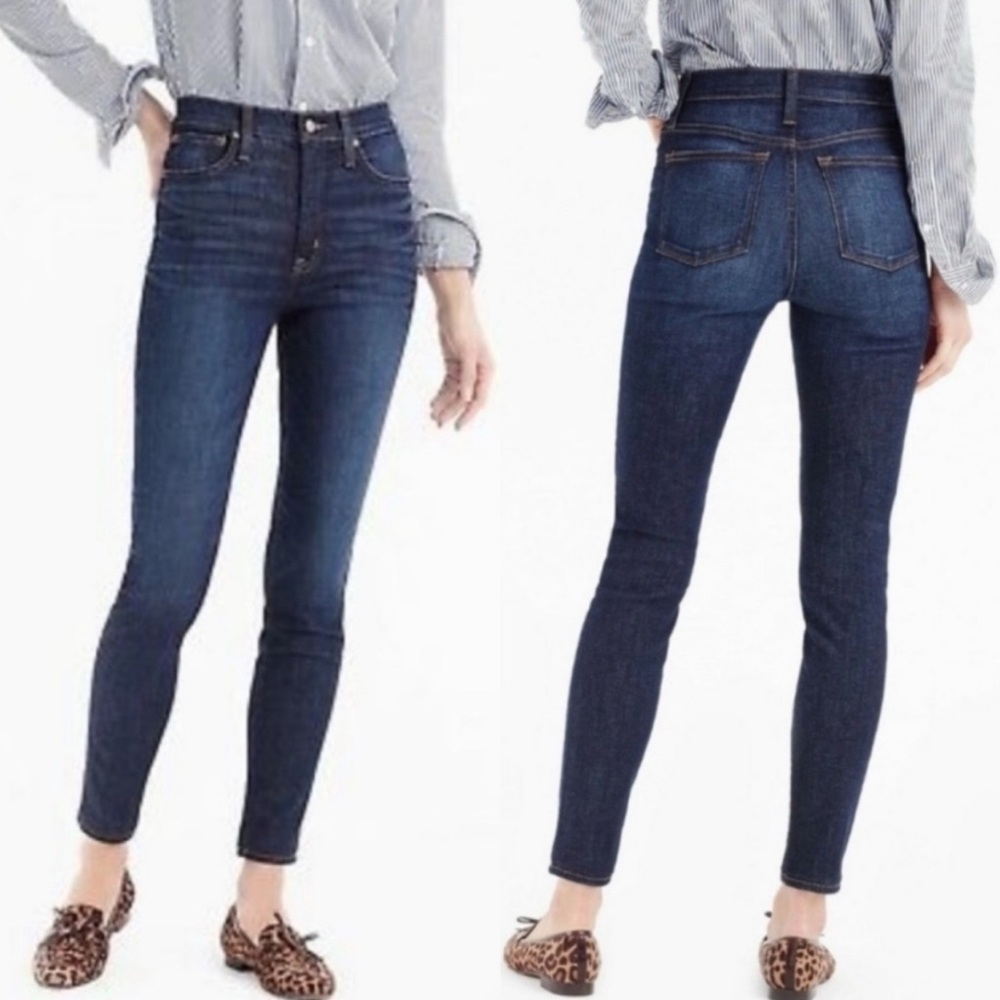 J.CREW: High Rise Dark Blue Women's Jeans